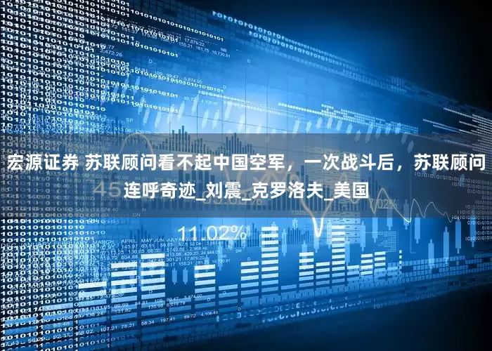 宏源证券 苏联顾问看不起中国空军，一次战斗后，苏联顾问连呼奇迹_刘震_克罗洛夫_美国